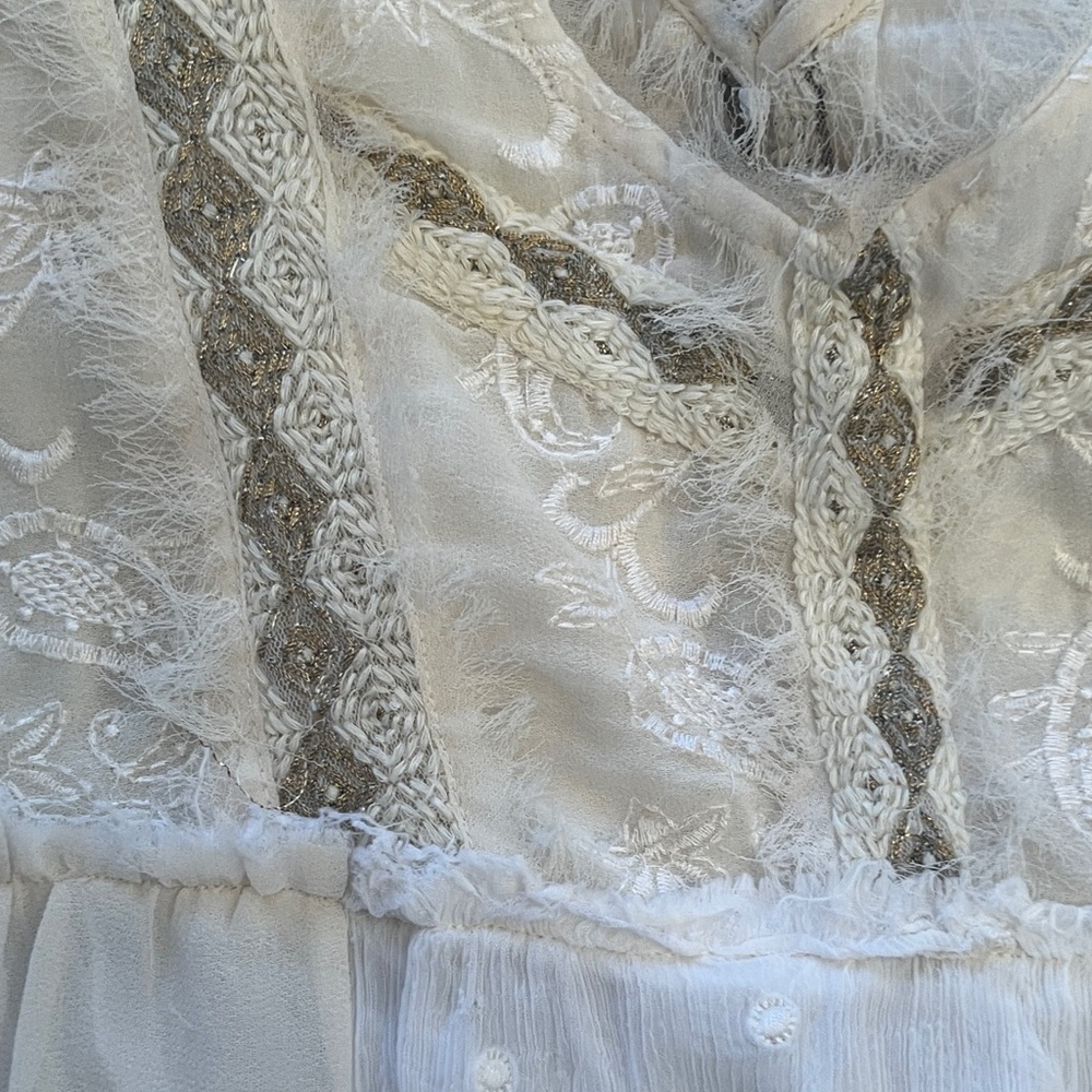 Free People White Mini Dress - Picture 3 of 3